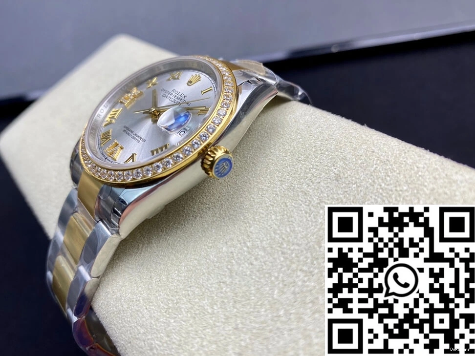 Factory Rolex M126283RBR-0018 Bezel Datejust EW Diamond-set 0223